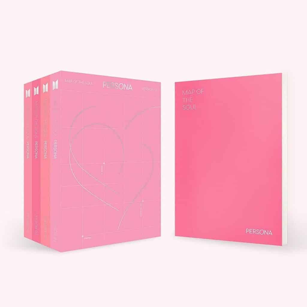 Test : générique BTS - Map of The Soul Persona CD (4 versions set)