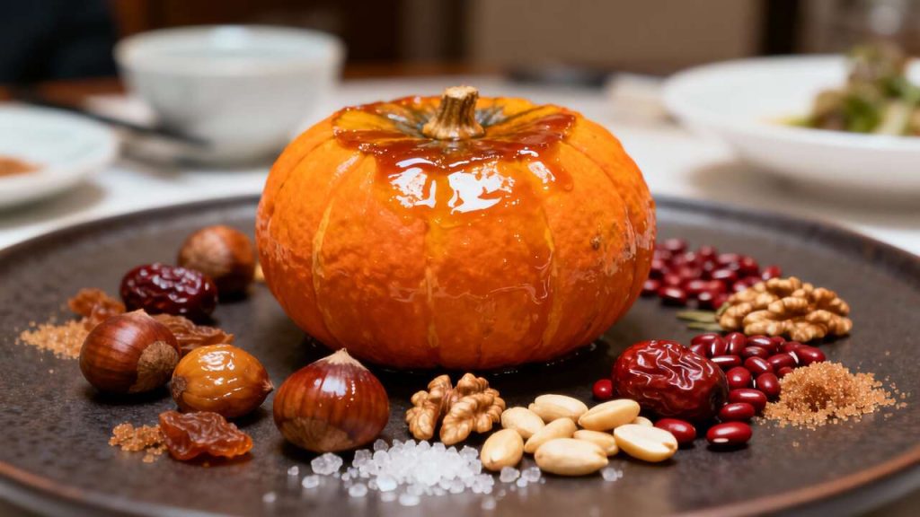 Recette coréenne : le potimarron danhobak jjim