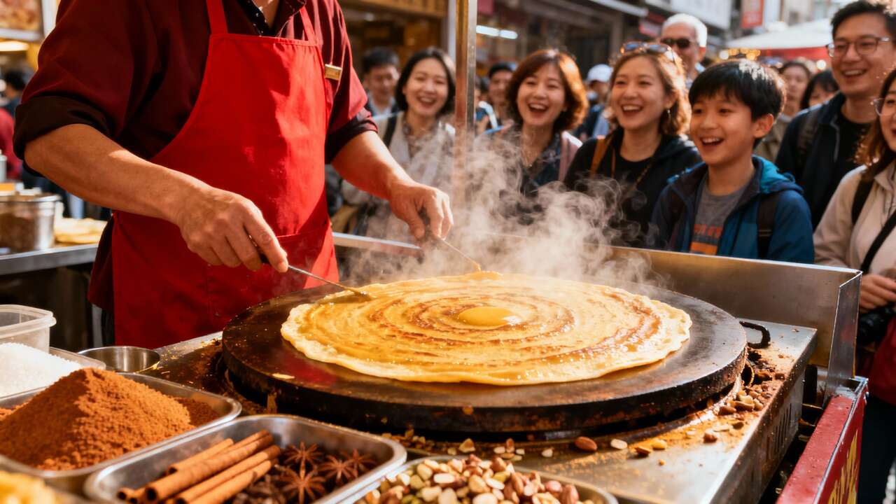 Busan et ses Hotteoks : délices de la cuisine coréenne