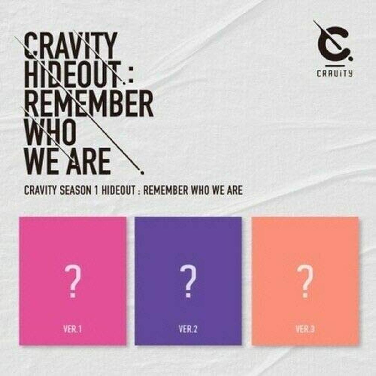 Test du coffret Cravity 'Hideout: remember Who We Are' 3 versions CD+photoBook+bonus