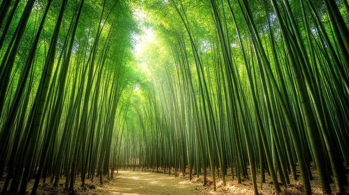 D&eacute;couverte de la for&ecirc;t de bambous juknokwon