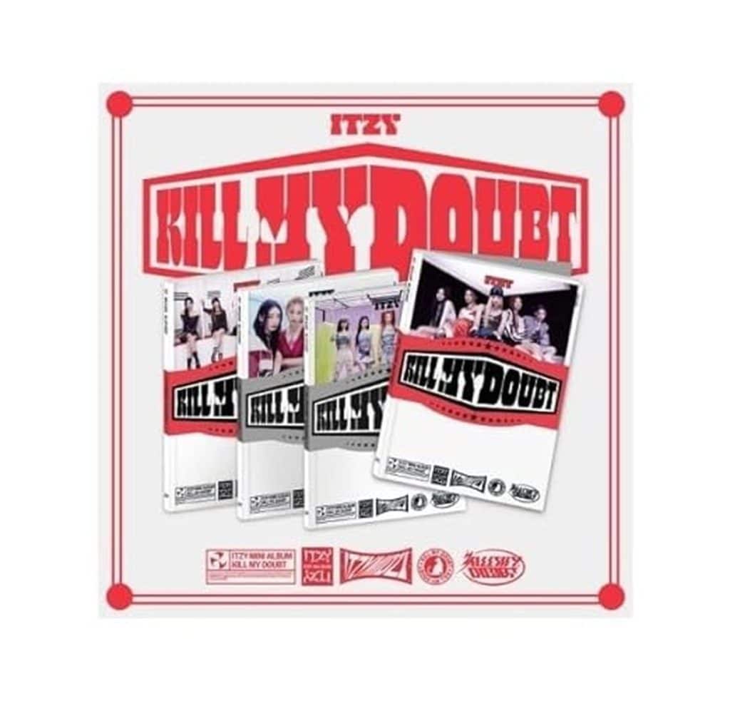 Avis : album ITZY - Kill My Doubt (set 4 versions)
