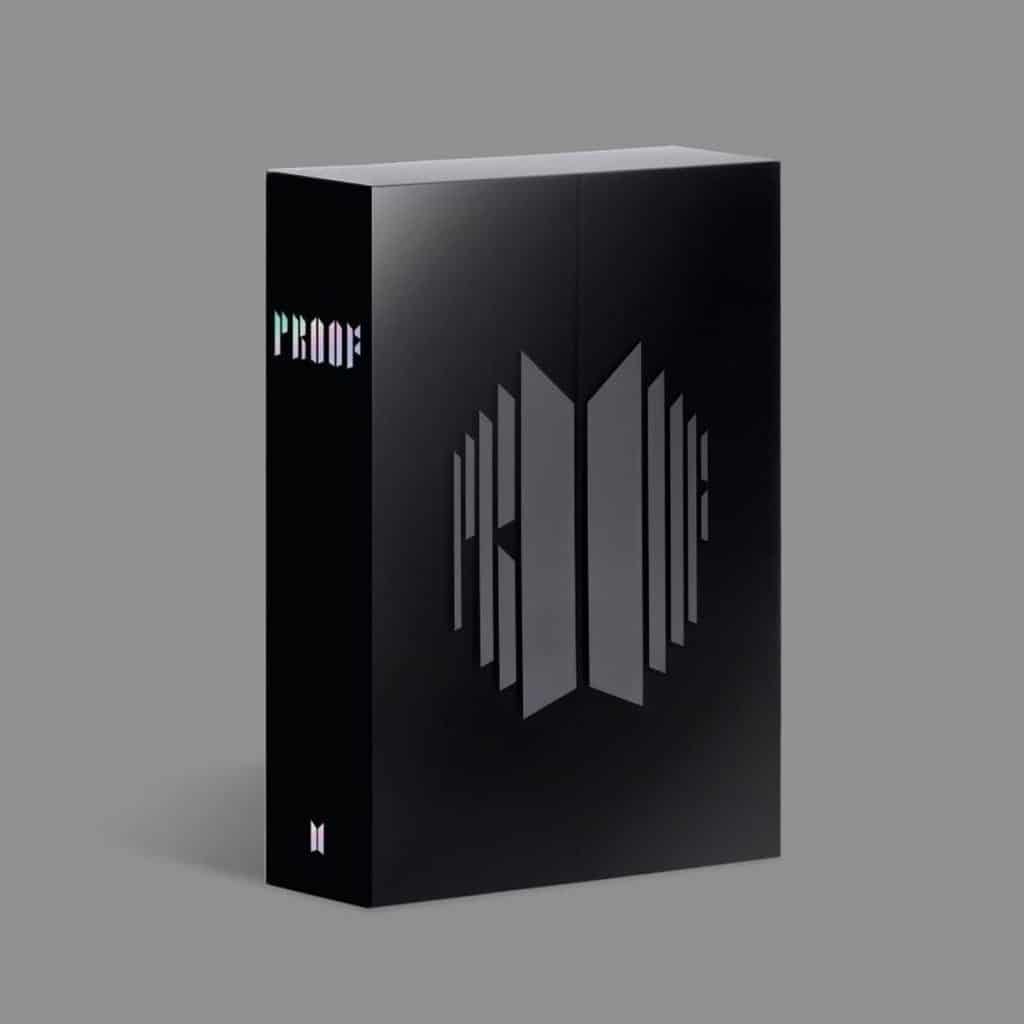 Test du coffret Proof édition standard de BTS : cD, poster et cartes inclus