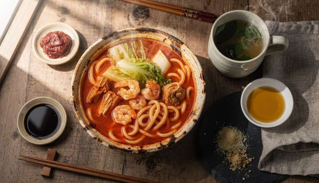 Recette savoureuse de jjambbong au chou : facile et délicieux !