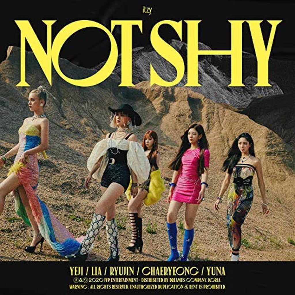Avis sur l'album 'Not Shy' d'ITZY : kit complet avec CD et goodies kpop