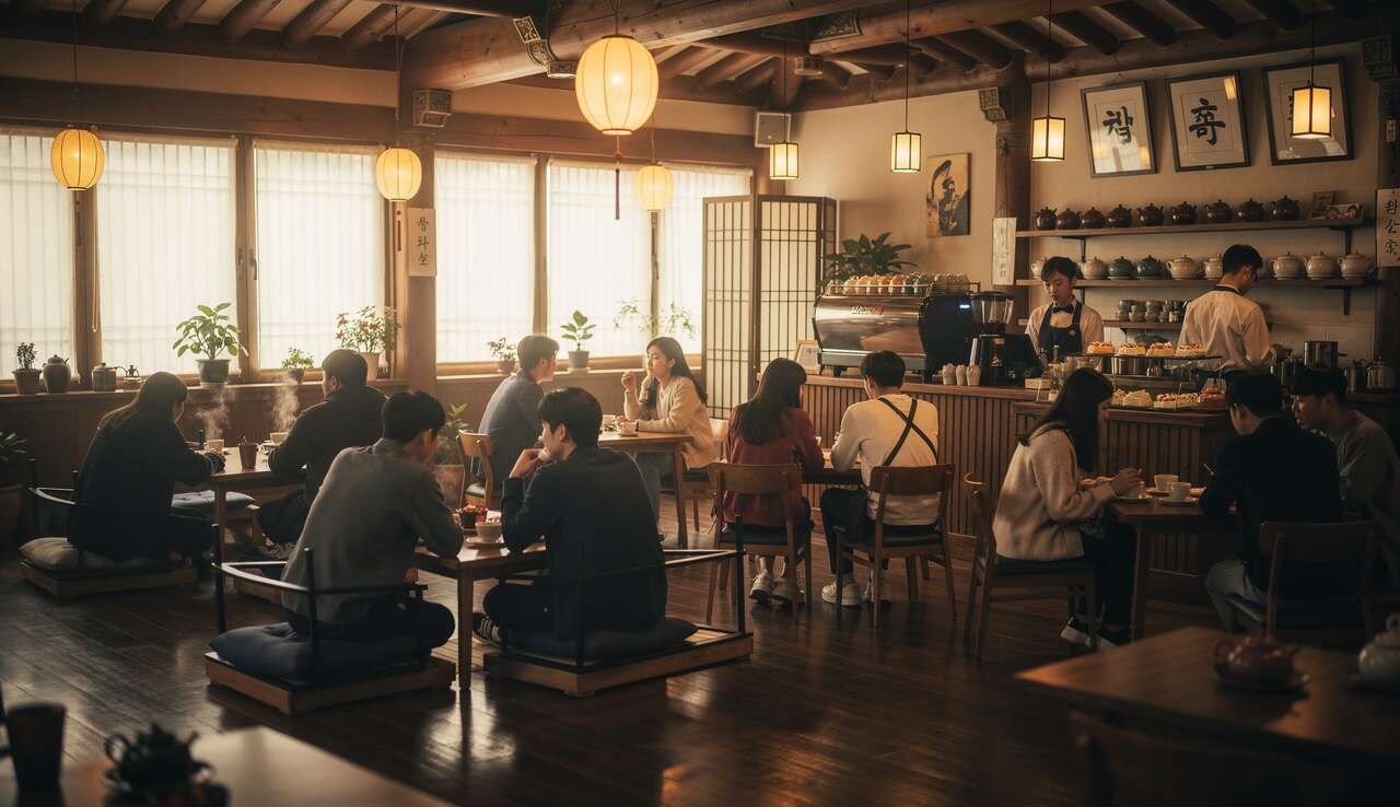 Les cafés populaires des séries coréennes Les cafés populaires des séries coréennes