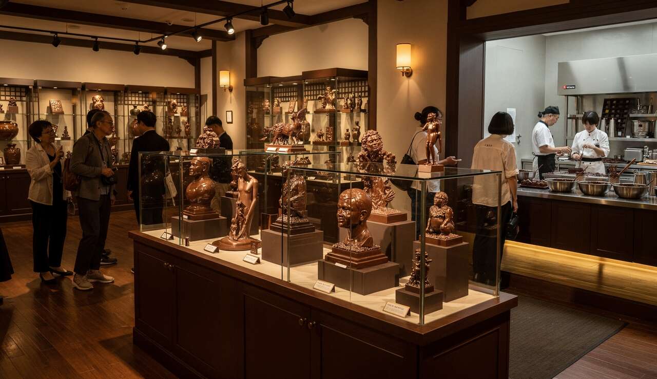 D&eacute;couverte du mus&eacute;e du chocolat en cor&eacute;e