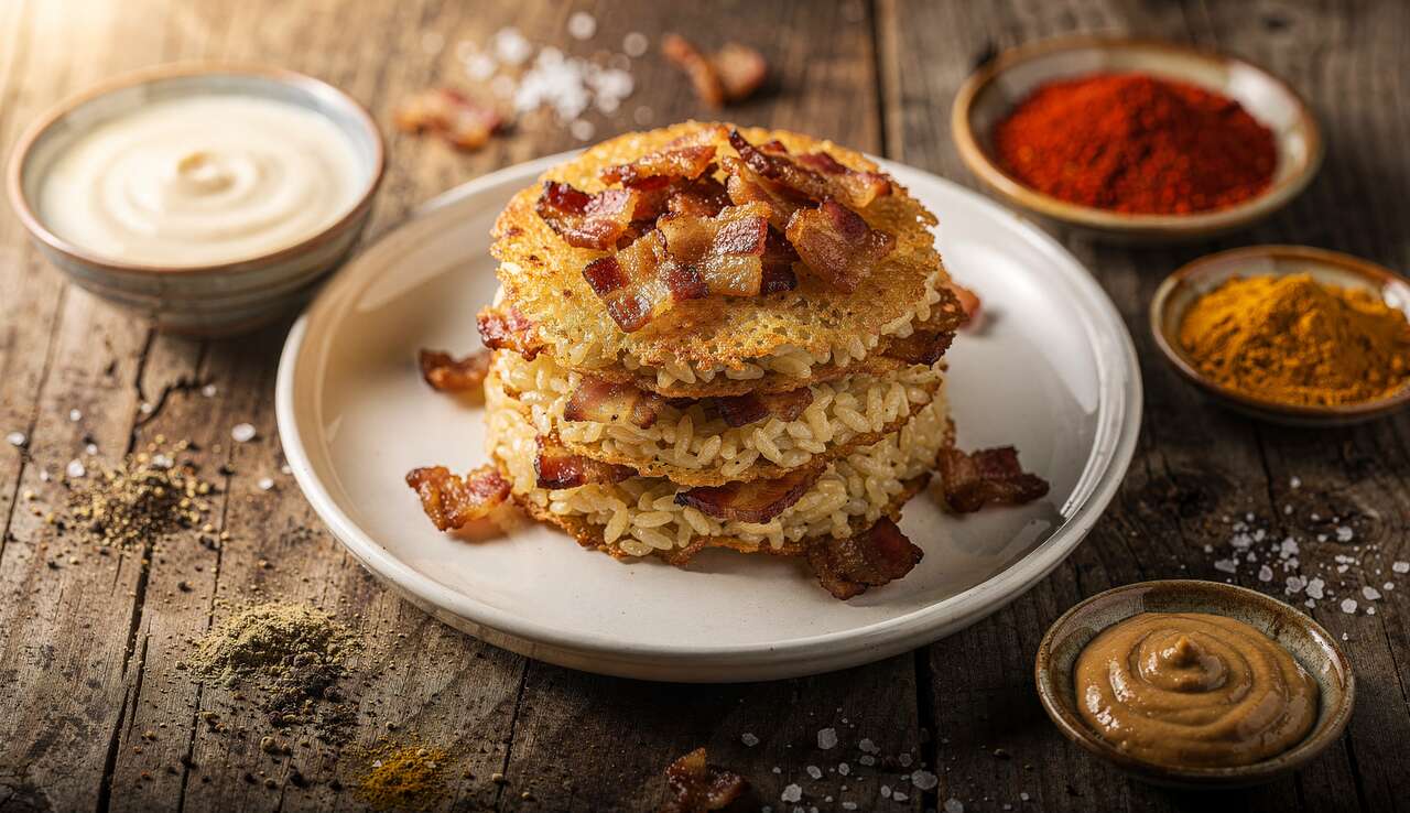 Gâteaux de riz au bacon : recette du Mali