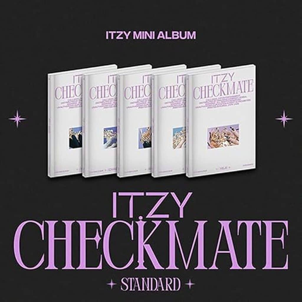 Test : l'album ITZY CHECKMATE édition standard et ses cartes cadeaux