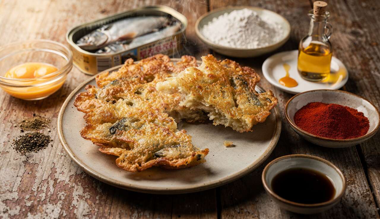 Recette coréenne : galette de merlan frit (Dong Tae Jeon)