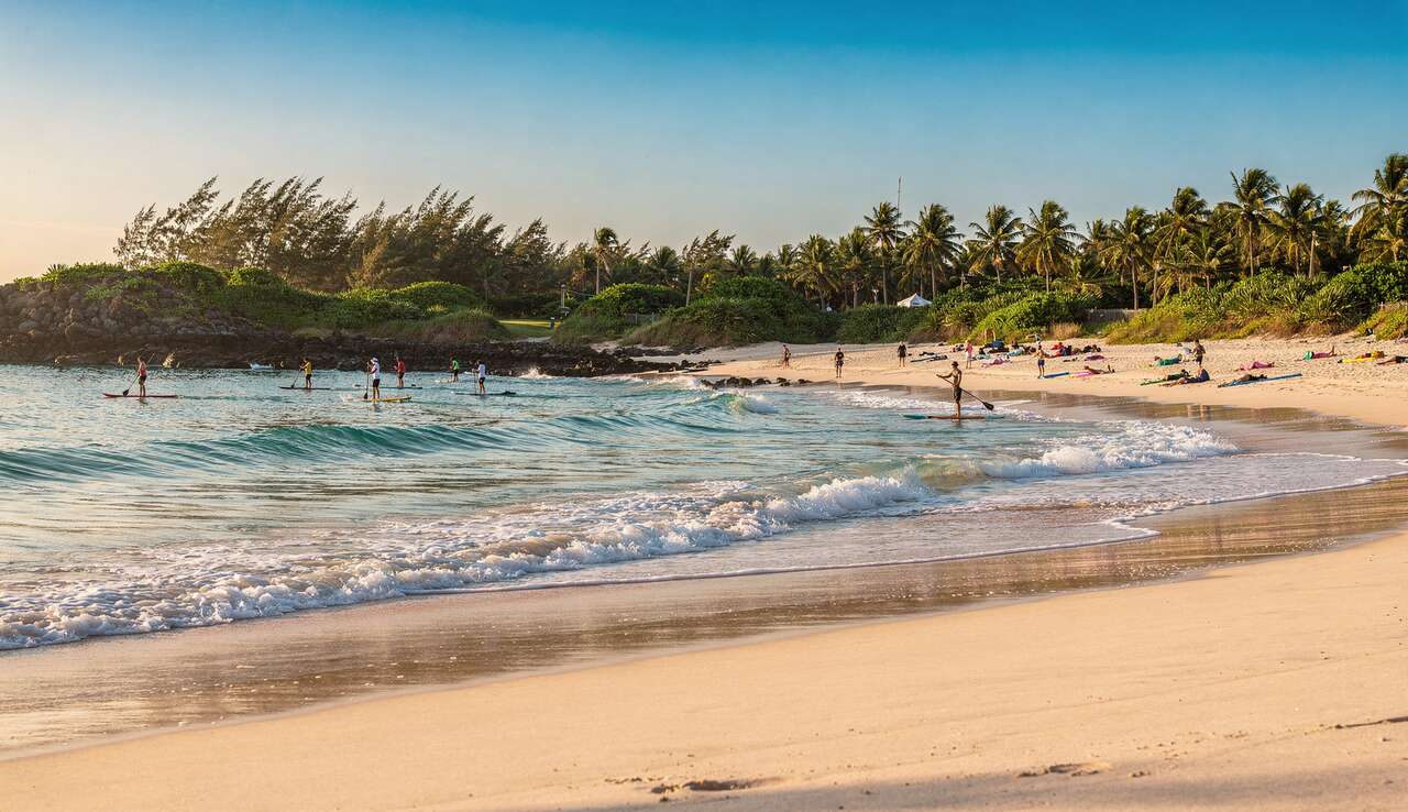 Particularit&eacute;s de la plage