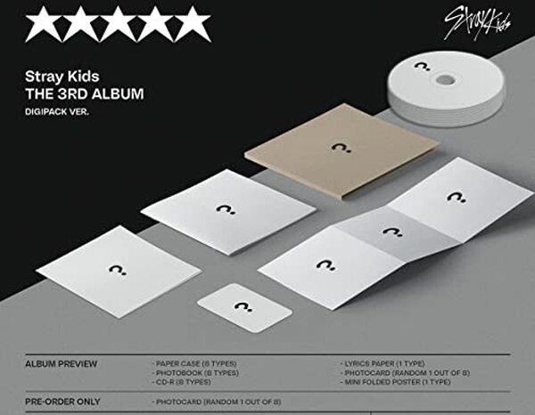 Découvrez notre test complet des 8 albums digipack Stray Kids, une collection musicale 5 étoiles idéale pour les enfants passionnés de K-pop.