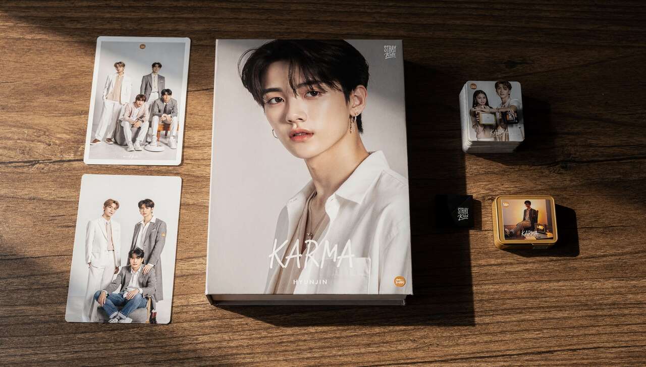 Avis sur l'album Karma de Stray-Kids : package Hyunjin et goodies exclusifs