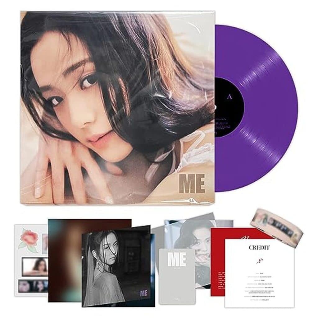 Avis sur l'album JISOO - ME : l'édition ultime vinyle et goodies