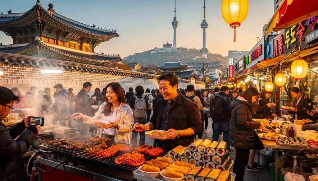 Snacks incontournables à tester en Corée du sud
