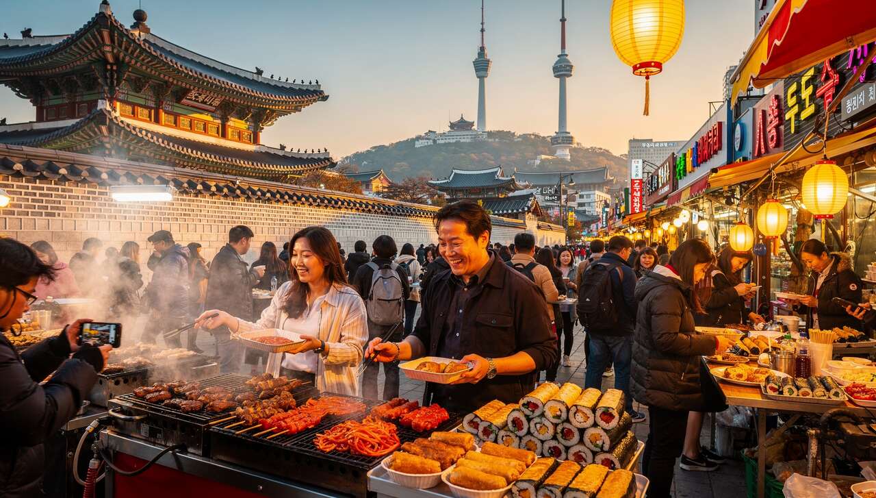 Snacks incontournables à tester en Corée du sud