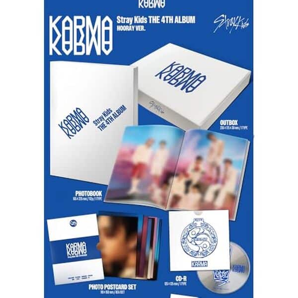 Découvrez l'avis complet sur le 4ème album 'Karma' par Stray Kids: une expérience musicale avec de nombreux bonus à découvrir. Plongez dans notre analyse détaillée et enrichissez votre collection.