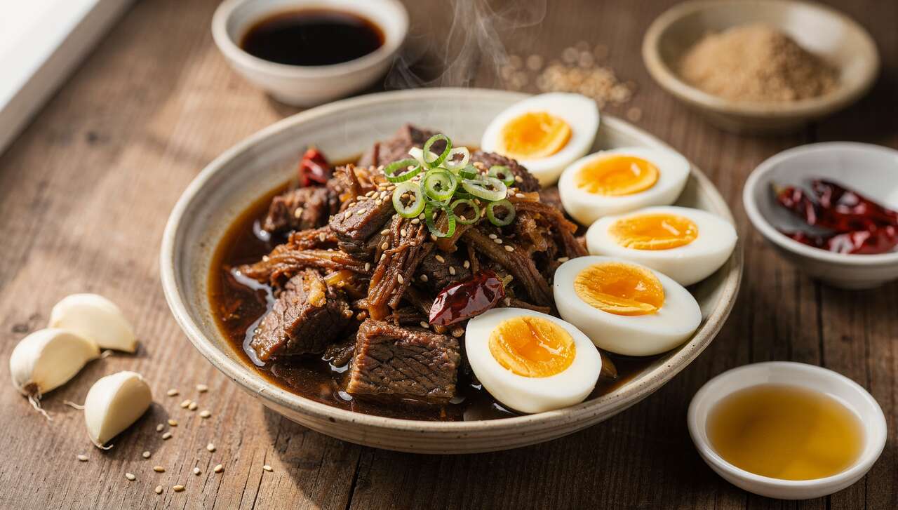 Recette de Jangjorim : plat coréen savoureux