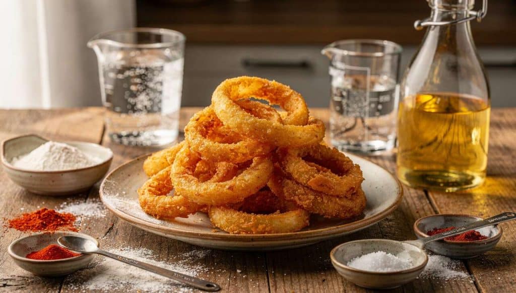 Recette coréenne : rondelles d'oignons frits Yangpa Ring
