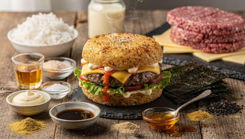Recette du Rice Burger : le hamburger de riz maison
