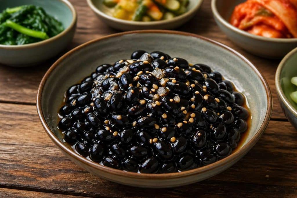 Recette coréenne : préparez le Kong Ja Ban (콩자반)