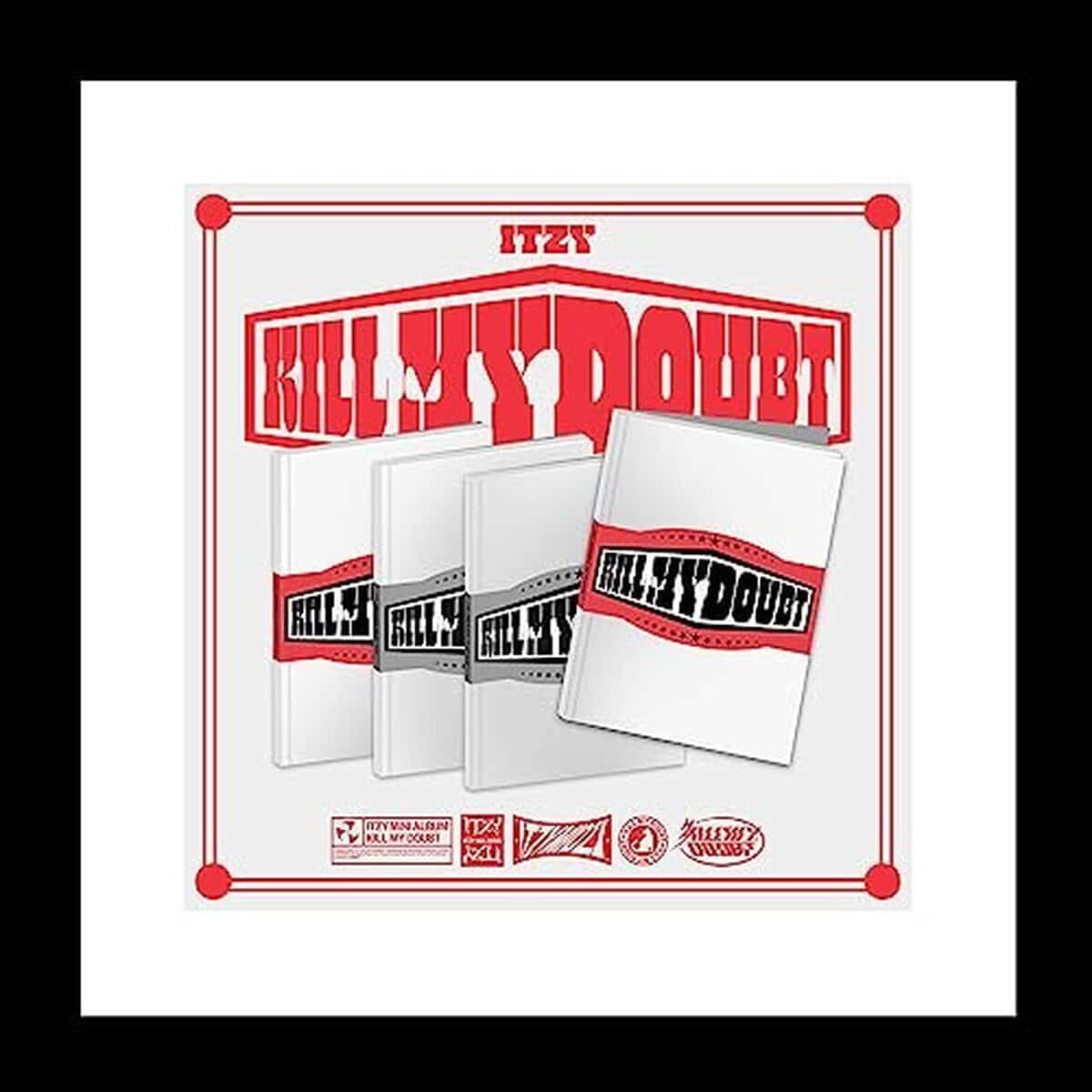 Avis sur l'album ITZY : kill My Doubt, 7ème mini album standard 4 versions
