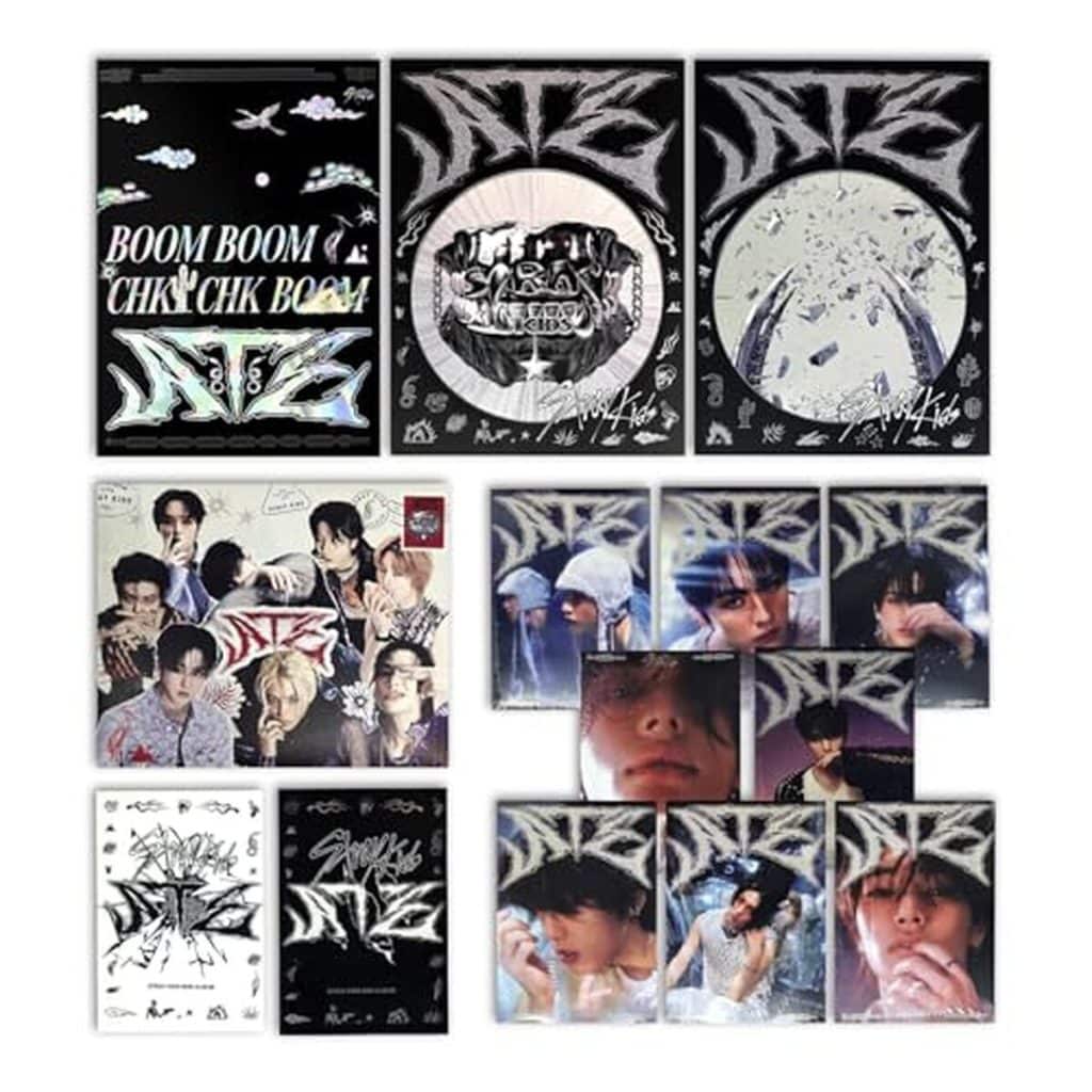 Avis sur le set complet Stray Kids ATE : des cartes aux badges collector