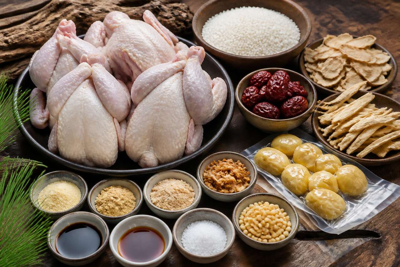 Recette Coréenne : découvrez le Samgyetang